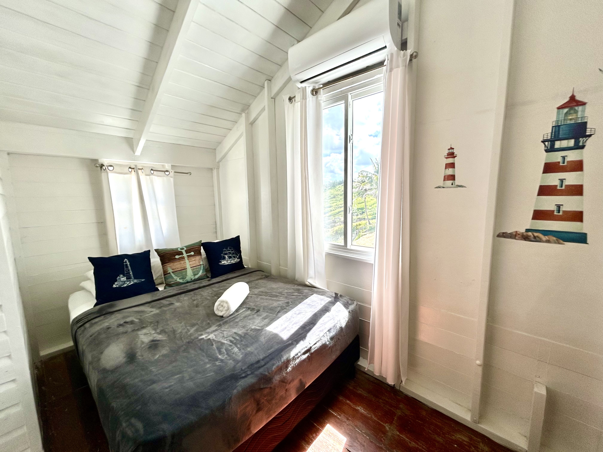Lighthouse Landing Bedroom 3 Double bed lighthouse room scaled