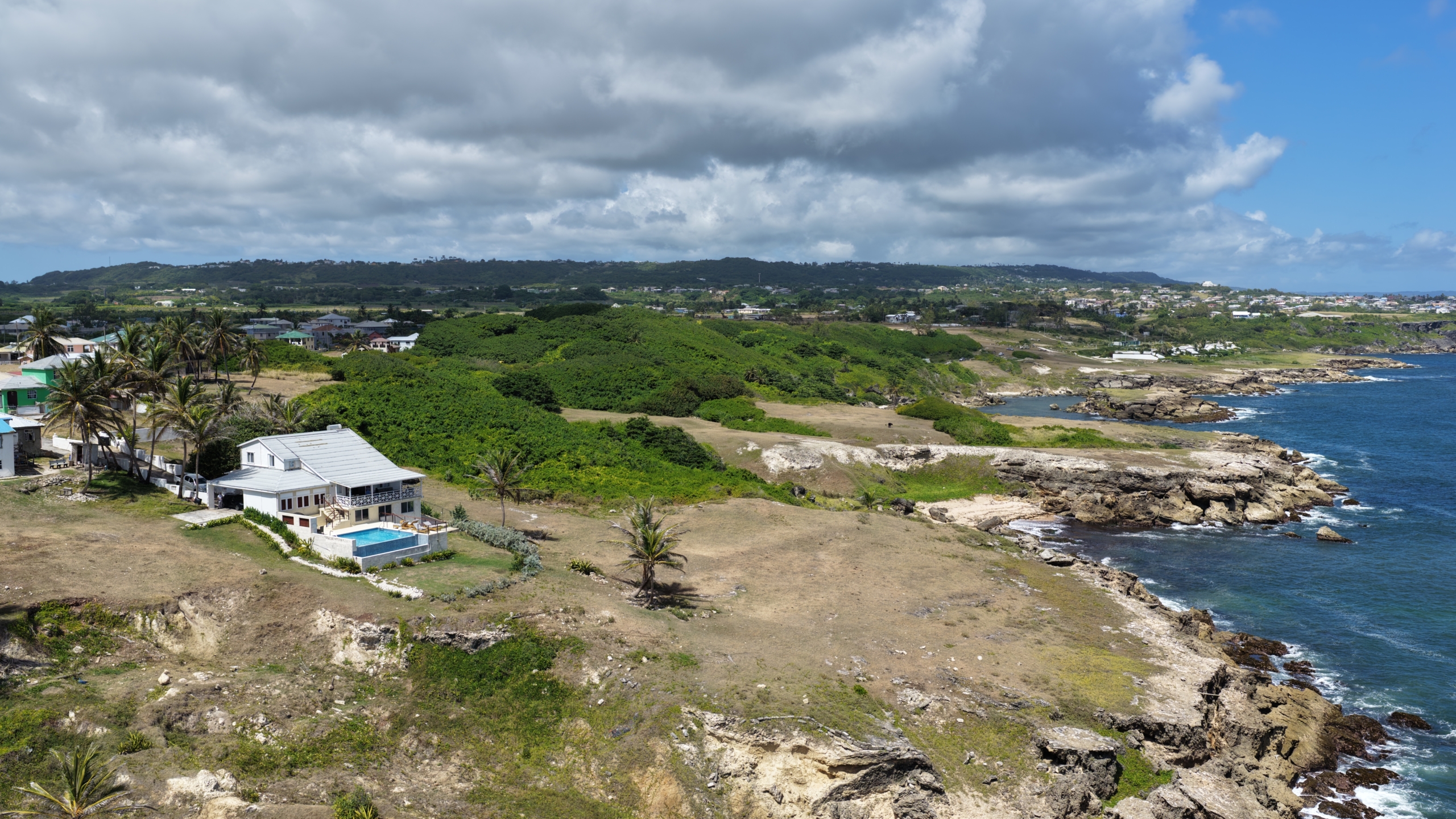 Lighthouse Landing External view and coastline scaled