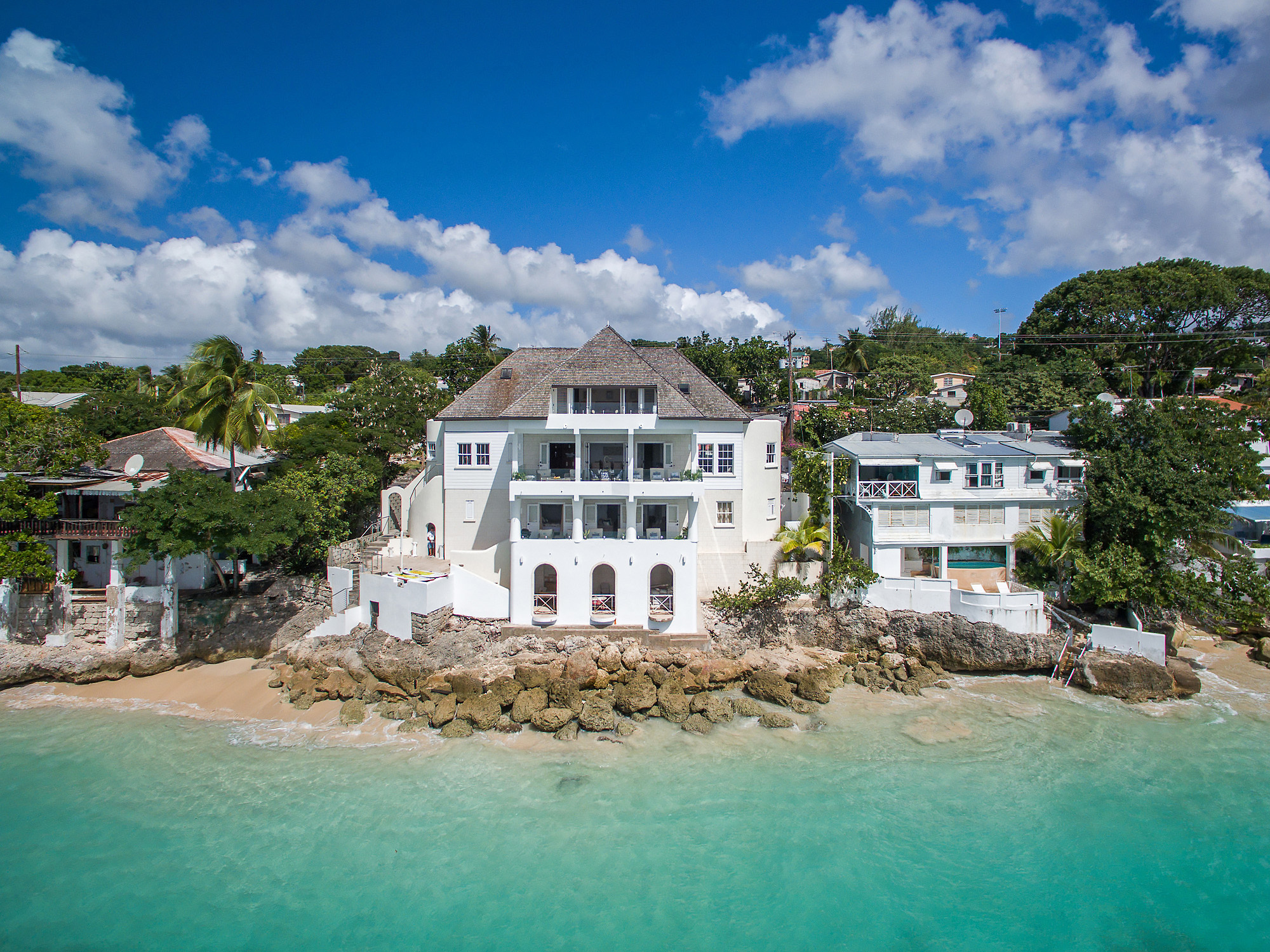 Prospect Ocean Heights Front View of Villa