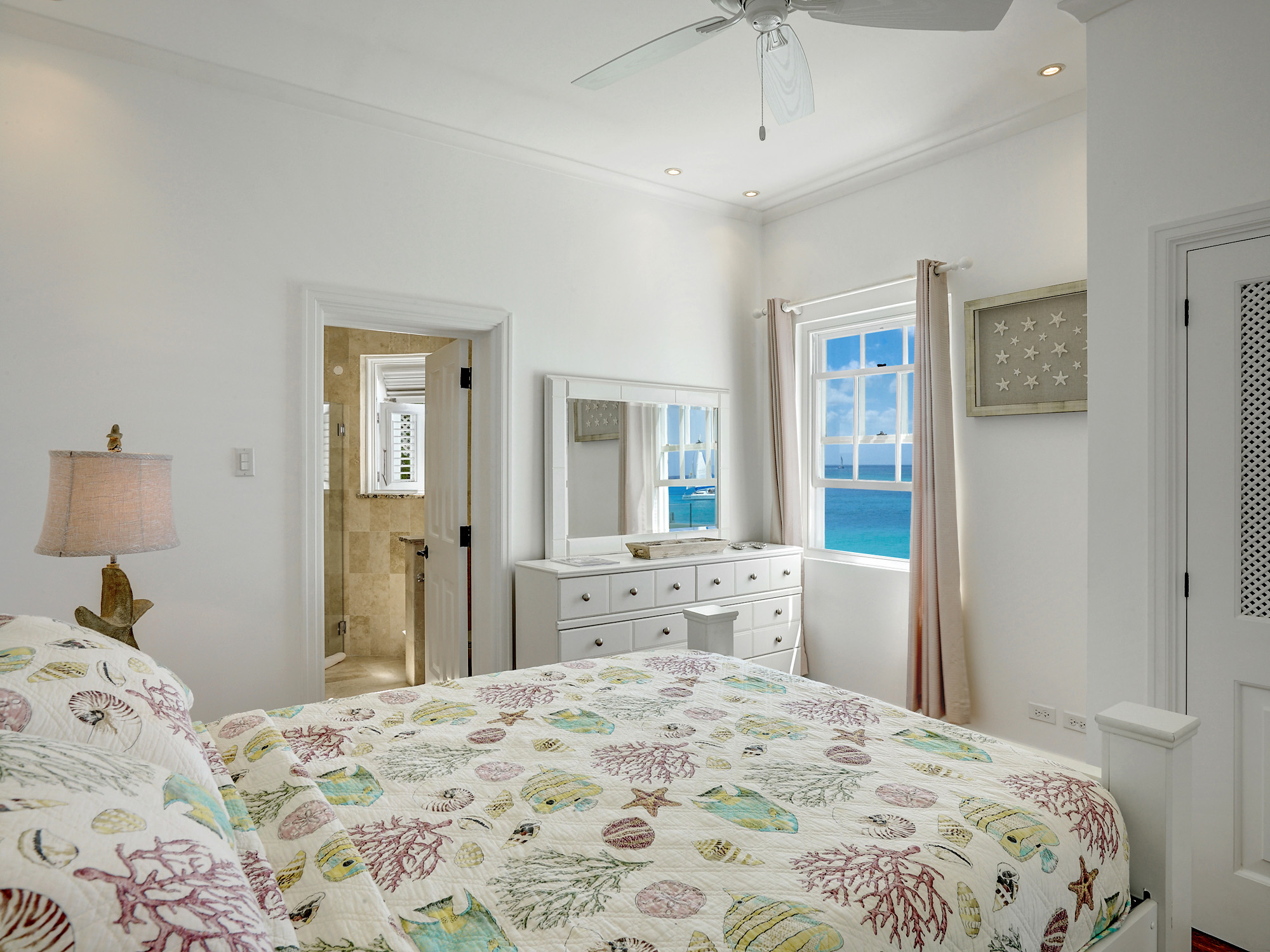Prospect Ocean Heights Lower Ground Bedroom 1 Sea View