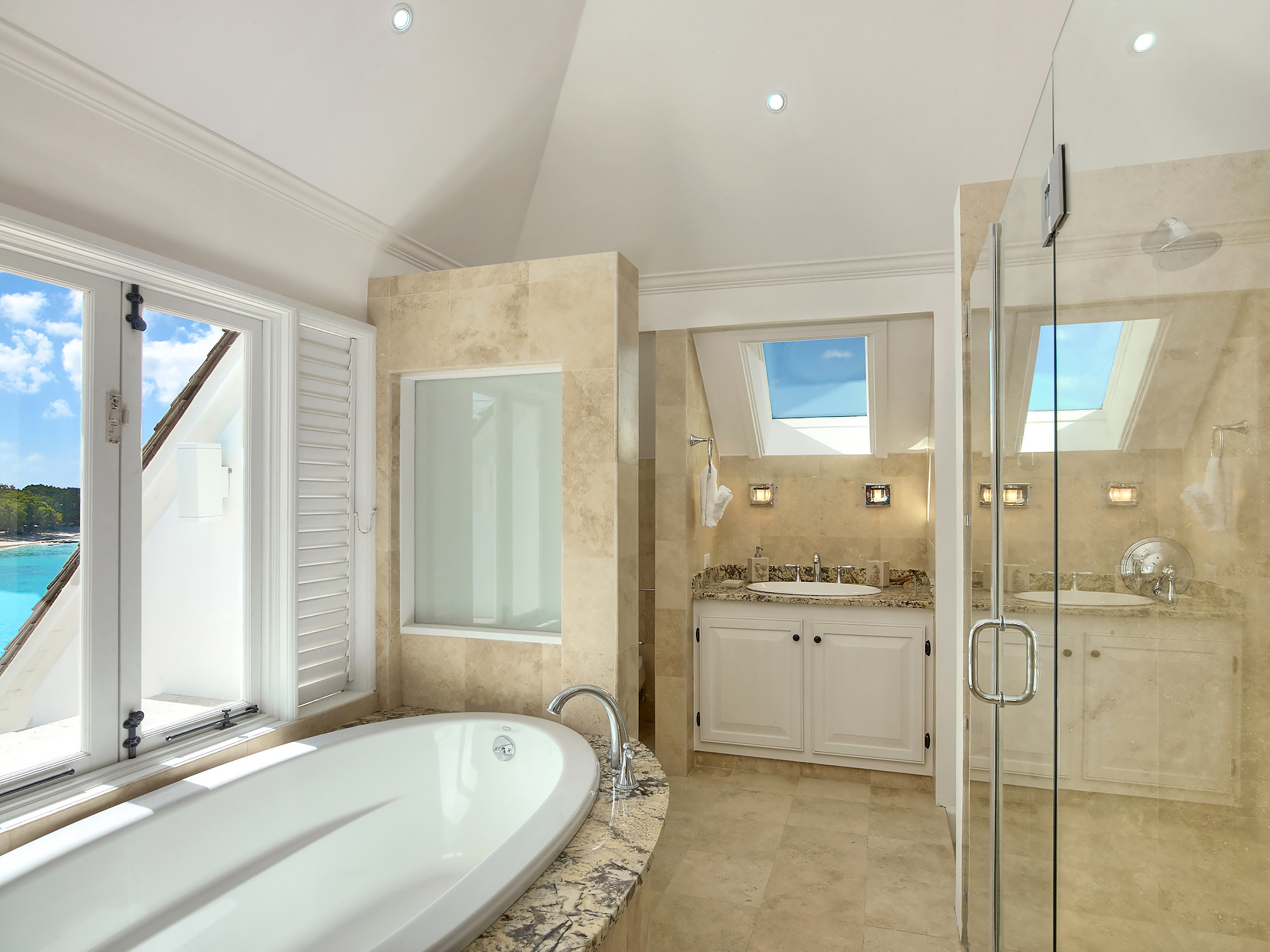 Prospect Ocean Heights Top Floor Master Bathroom