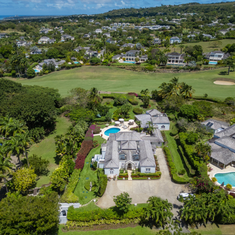 Ixora Royal Westmoreland Drone property area shot