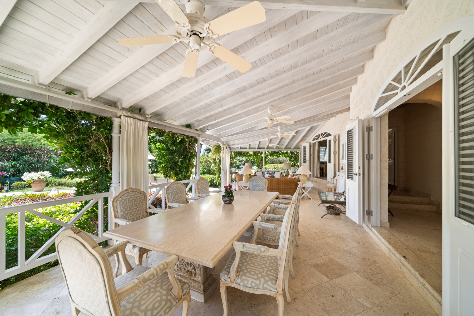 Ixora Royal Westmoreland outdoor dining