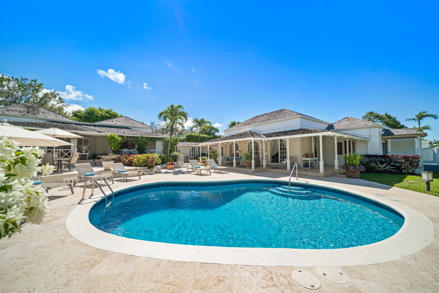 Ixora Royal Westmoreland pool shot