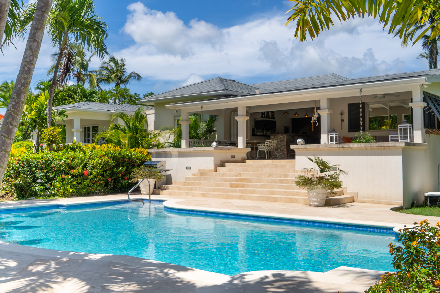 Palm Tree Villa Pool