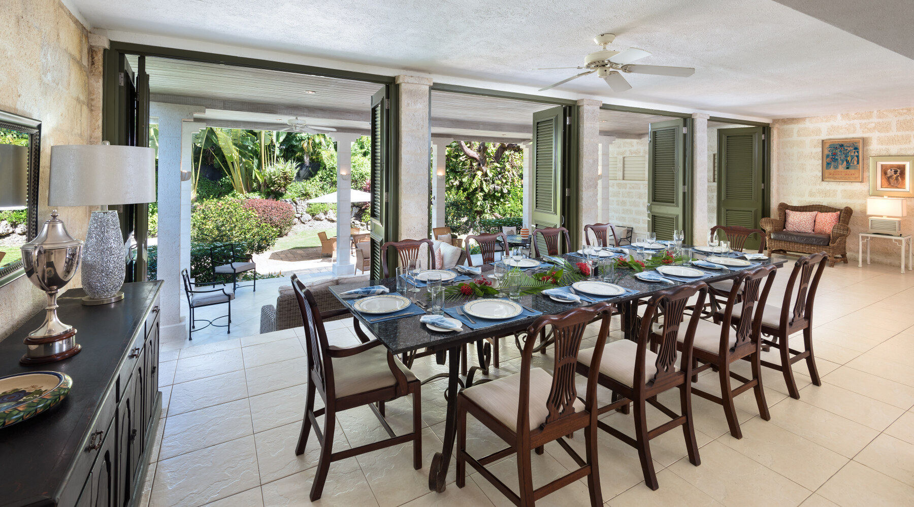 Sandy Lane Anchorage dining room
