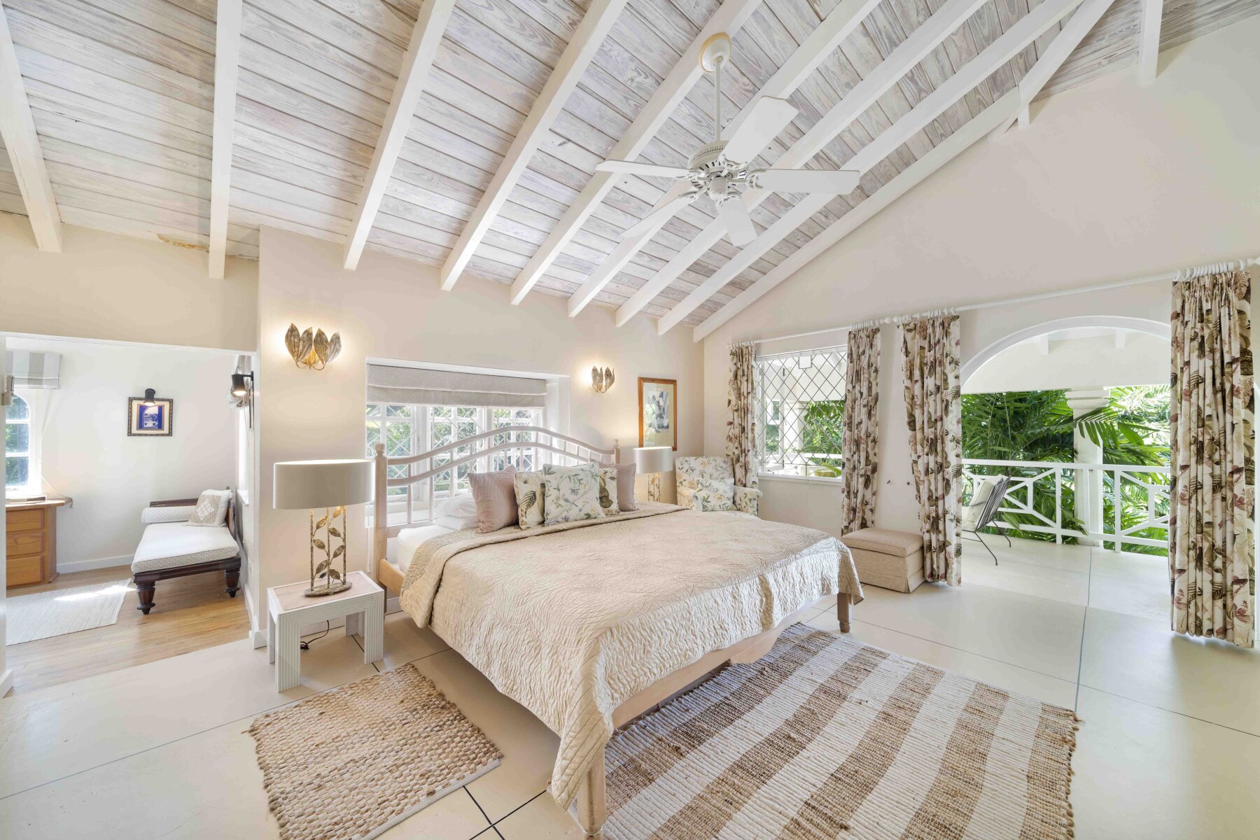 Sandy Lane Dene Court Master bed upstairs 1