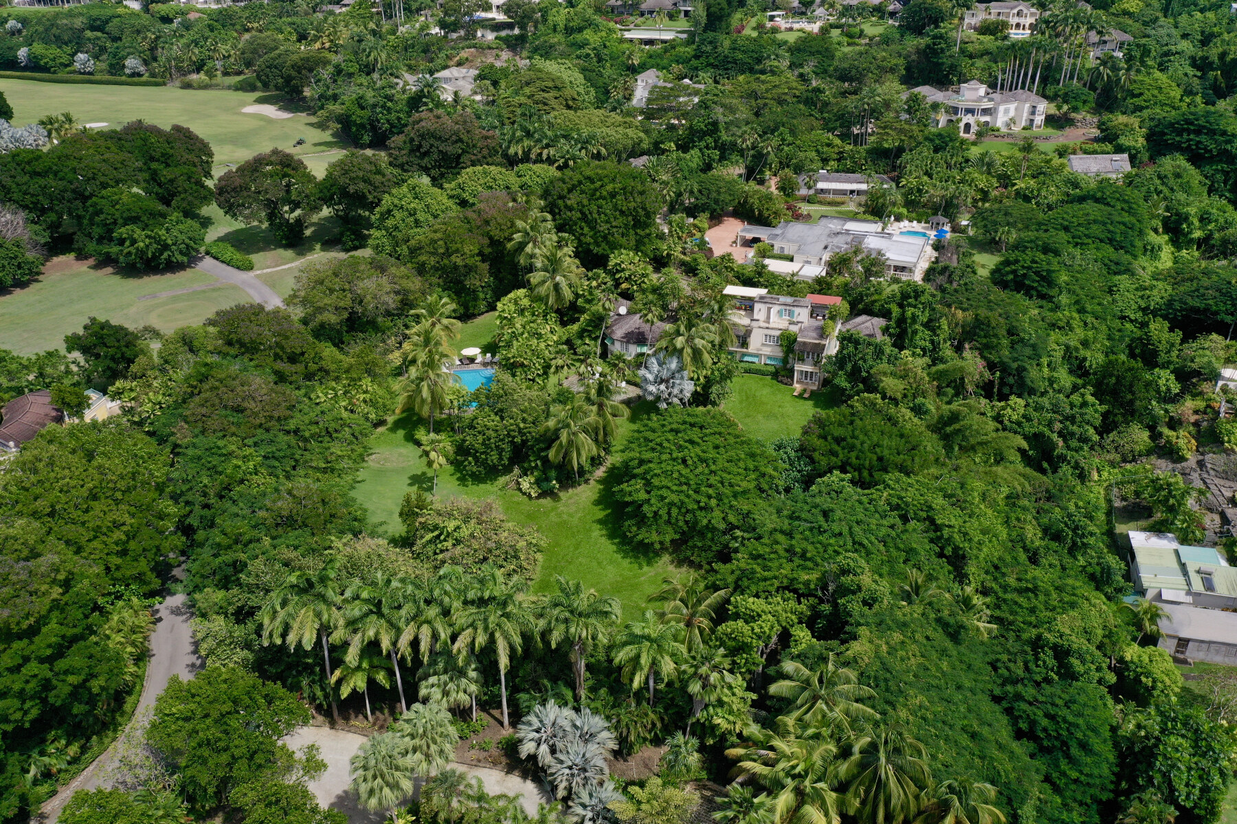 Sandy Lane Evergreen drone shot1