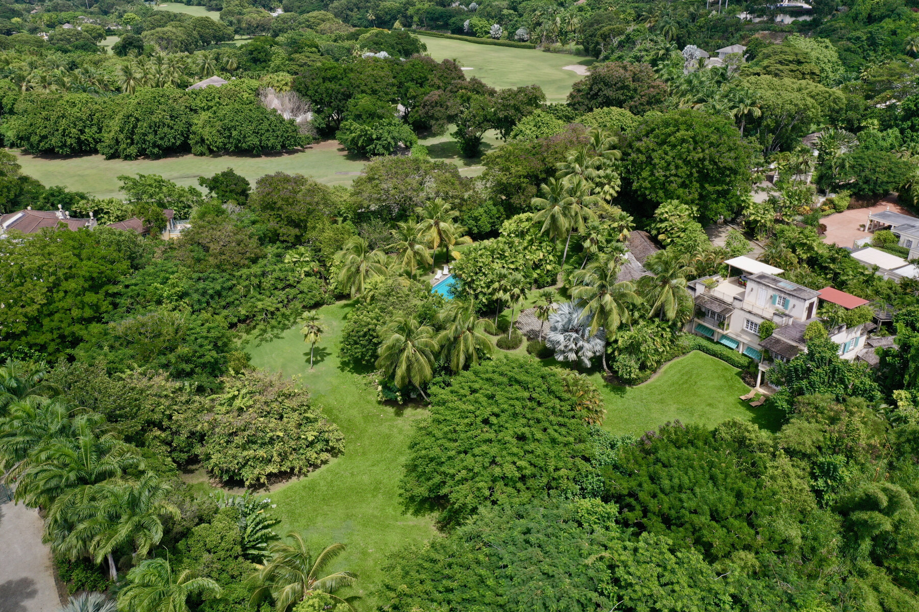 Sandy Lane Evergreen drone shot2