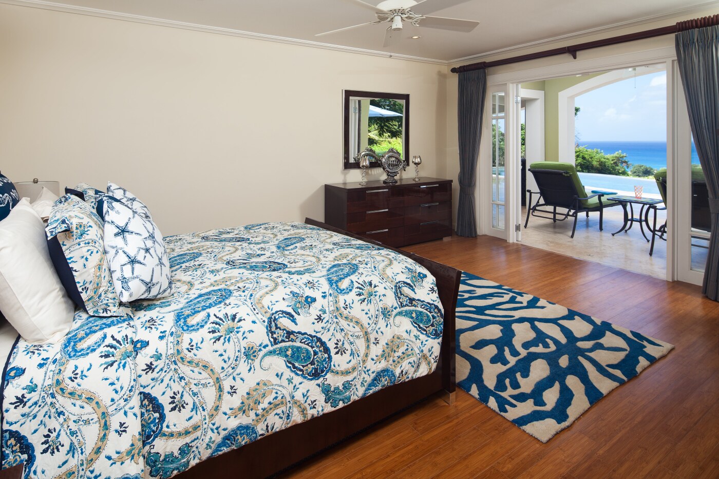 Sugar Hill Monkey Hill Ground Floor Bedroom 3 Seahorse