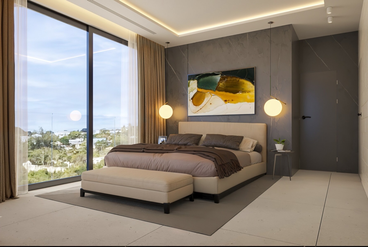 1.Dolce Vita Bedroom 1 with land view