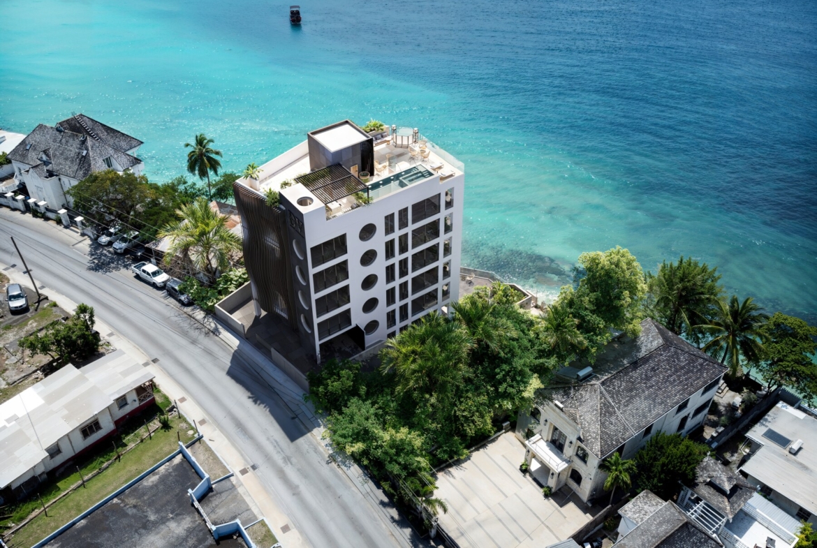 3 Dolce Vita Aerial View of Building from the North