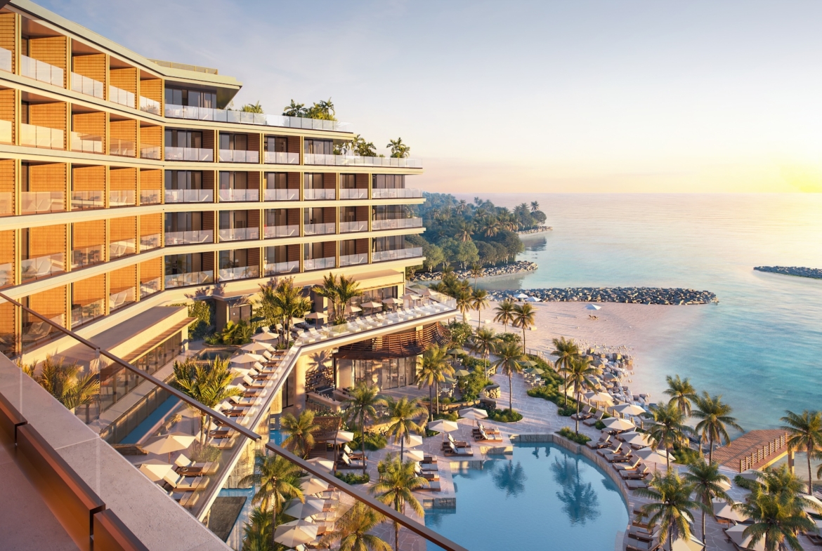 Pendry Residences Barbados Hotel closeup