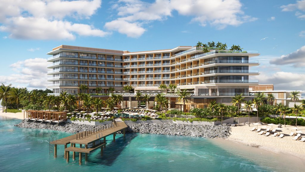 Pendry Residences Barbados Hotel from ocean