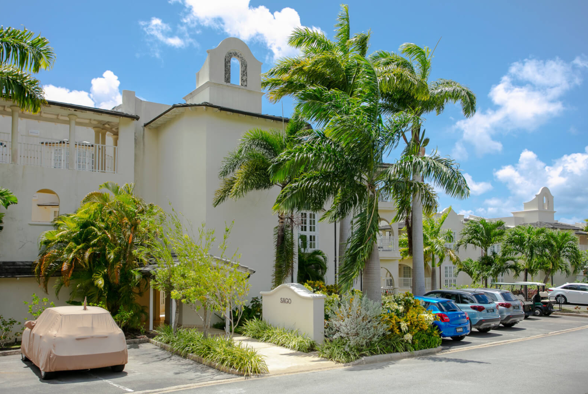 Royal apartment 132 royal westmoreland front of building