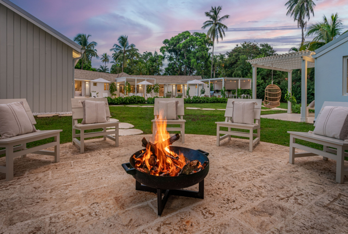 honeycomb house firepit