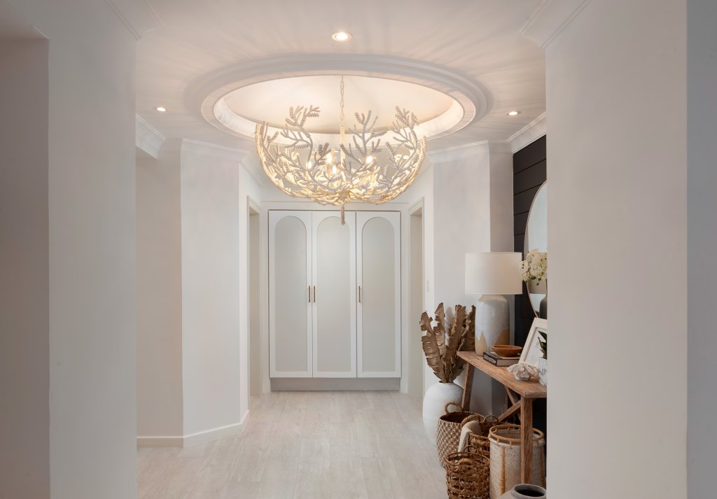 sandy cove 203 beachfront barbados lobby shell chandelier