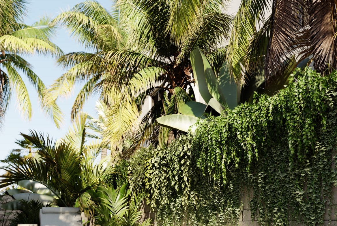 27 Porters Palms Barbados outside pool LR