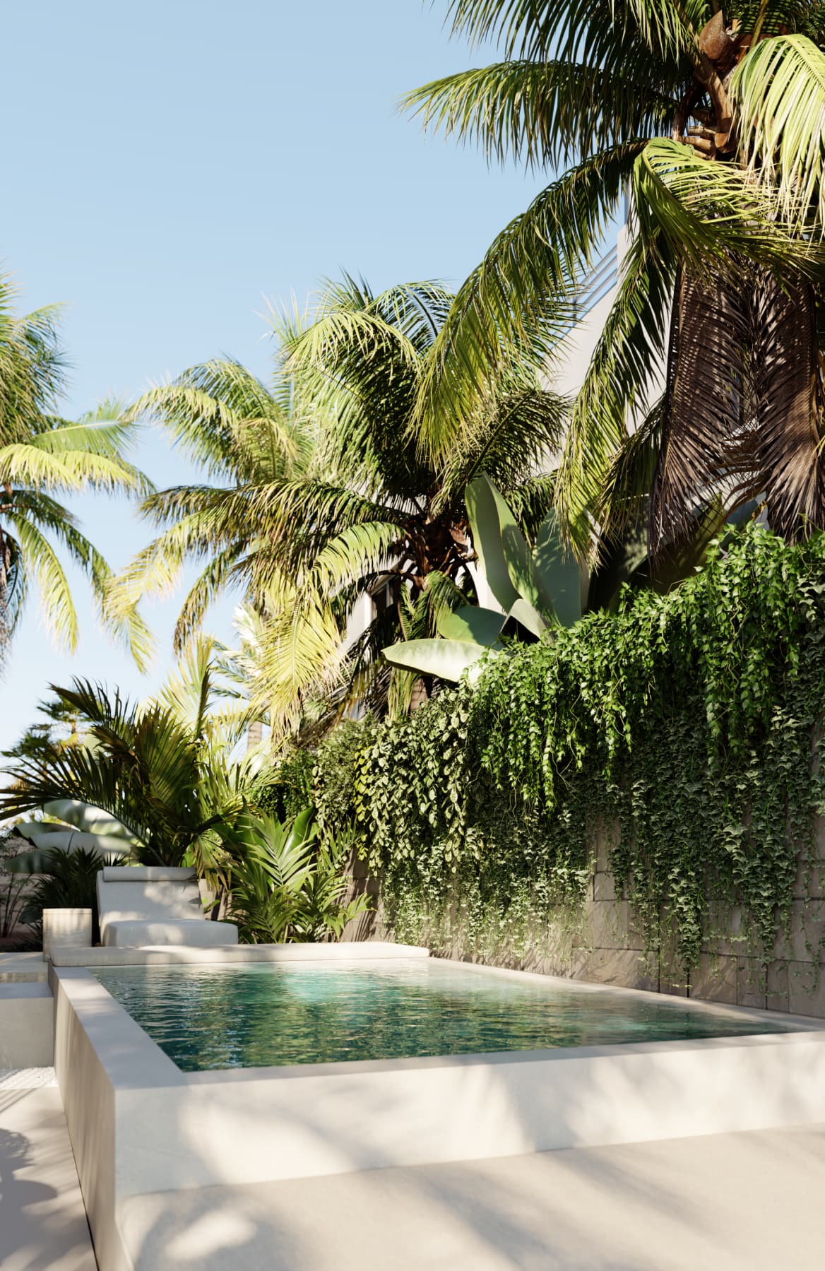 27 Porters Palms Barbados outside pool LR