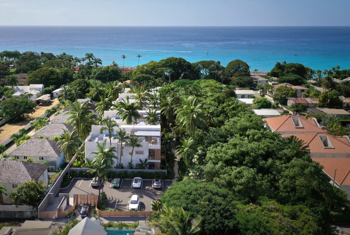 28 Porters Palms Barbados aerial LR
