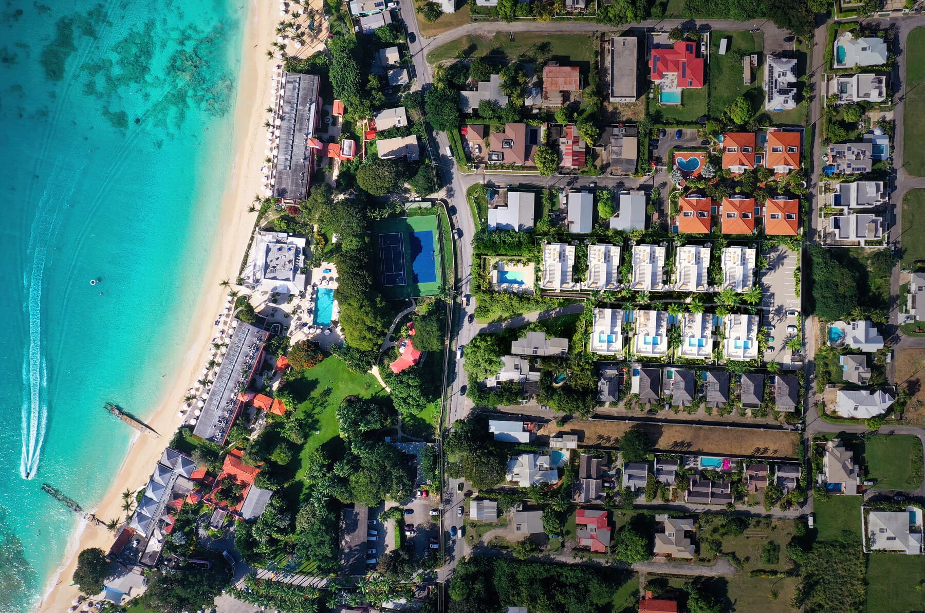 30 Porters Palms Barbados aerial top LR