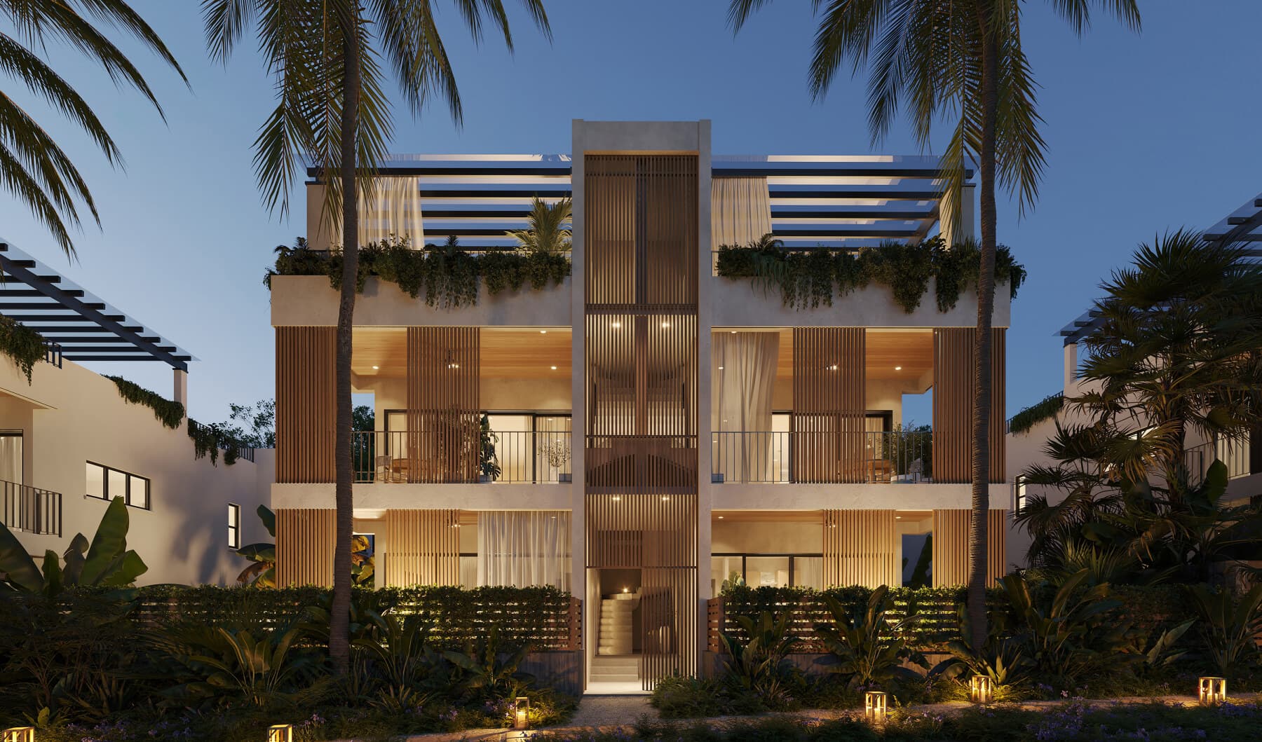 9 Porters Palms Barbados front night LR