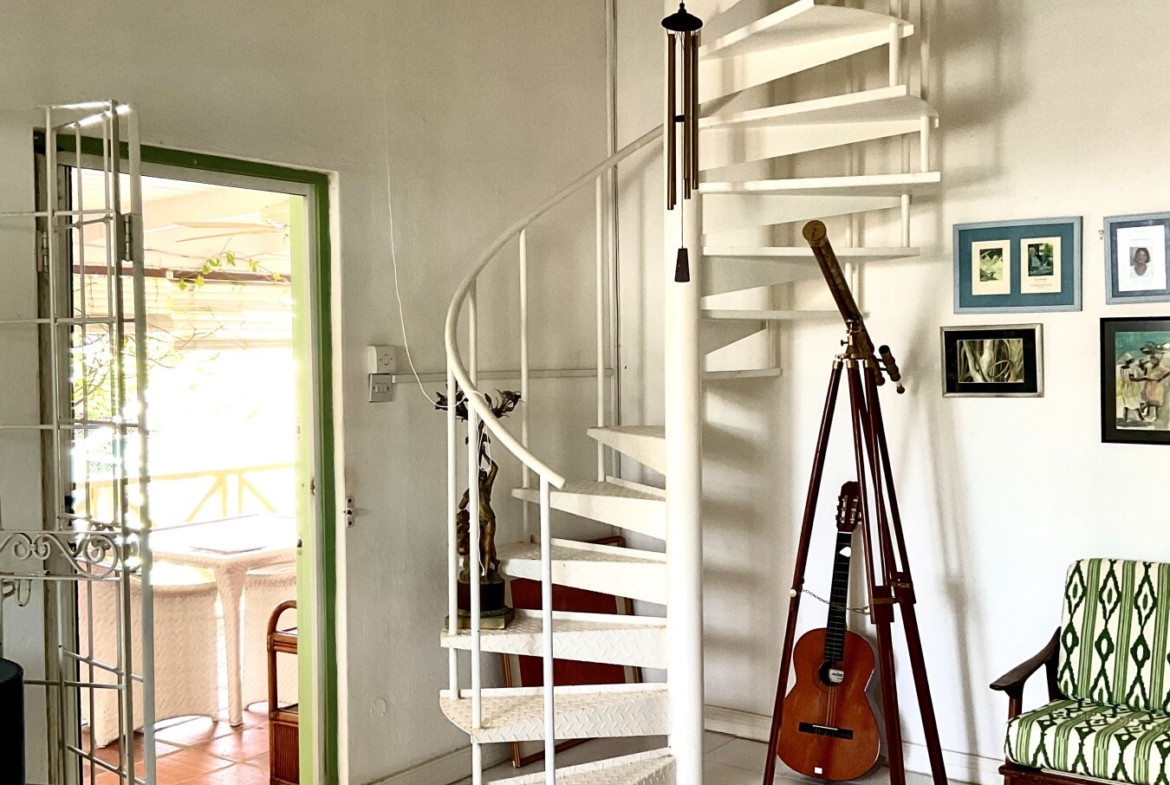 Glitter Bay Terrace 2 apartment 2 staircase to loft apartment