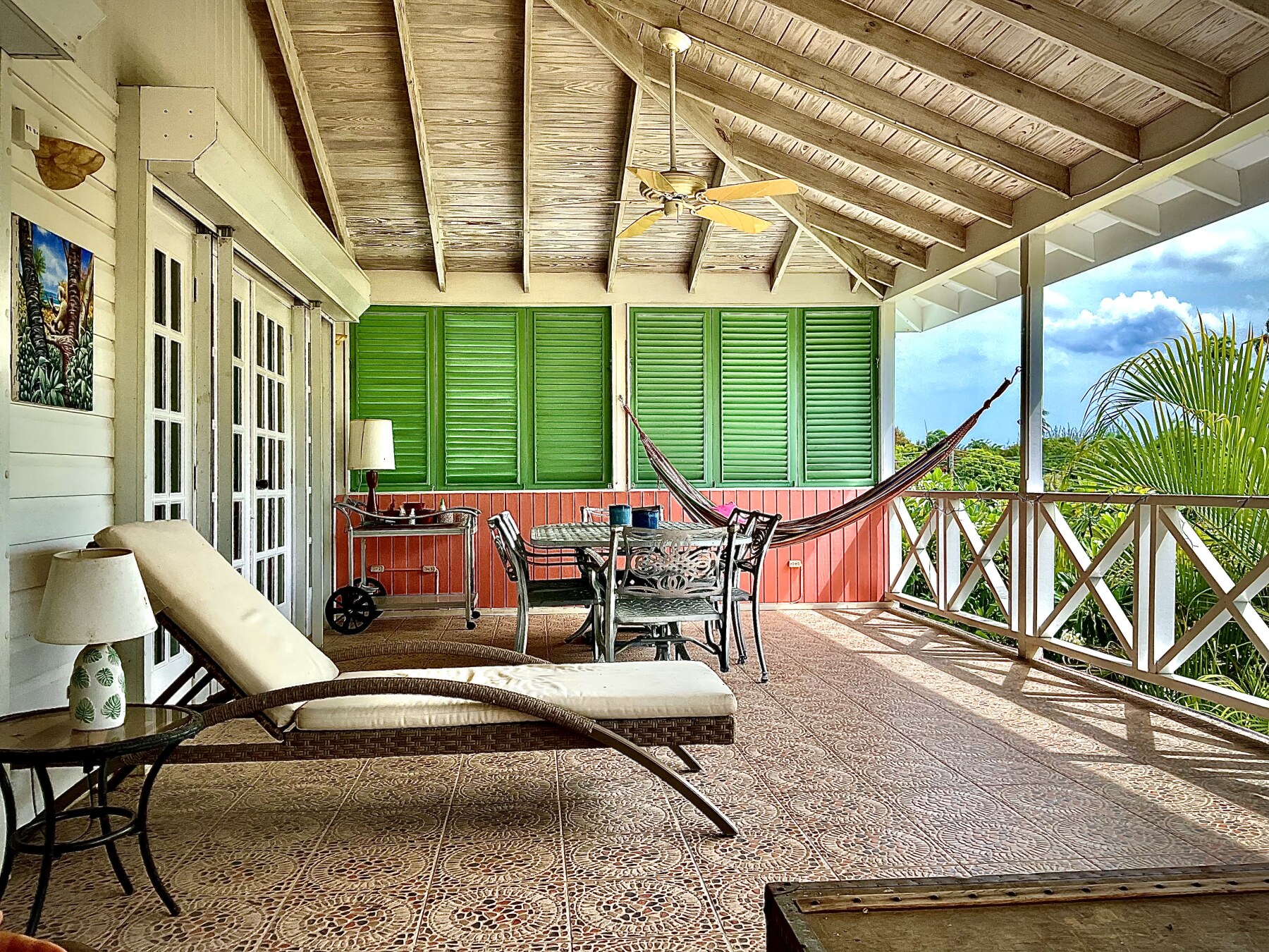 Glitter Bay Terrace 2 loft apartment balcony